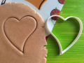 Crooked heart Cookie Cutter