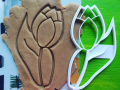 Tulip with stem Cookie Cutter