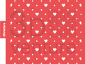 Heart design 4 Stencil