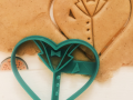 Heart in a tailcoat Cookie Cutter