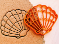 Sea shell Cookie cutter