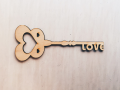 Decorated Key Love
