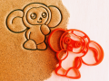 Cheburashka Cookie cutter