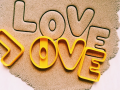 LOVE letters Cookie Cutter