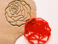 Small rose Cookie Cutter
