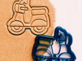 Scooter Cookie Cutter
