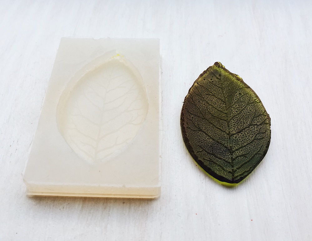 Leaf silicone mold