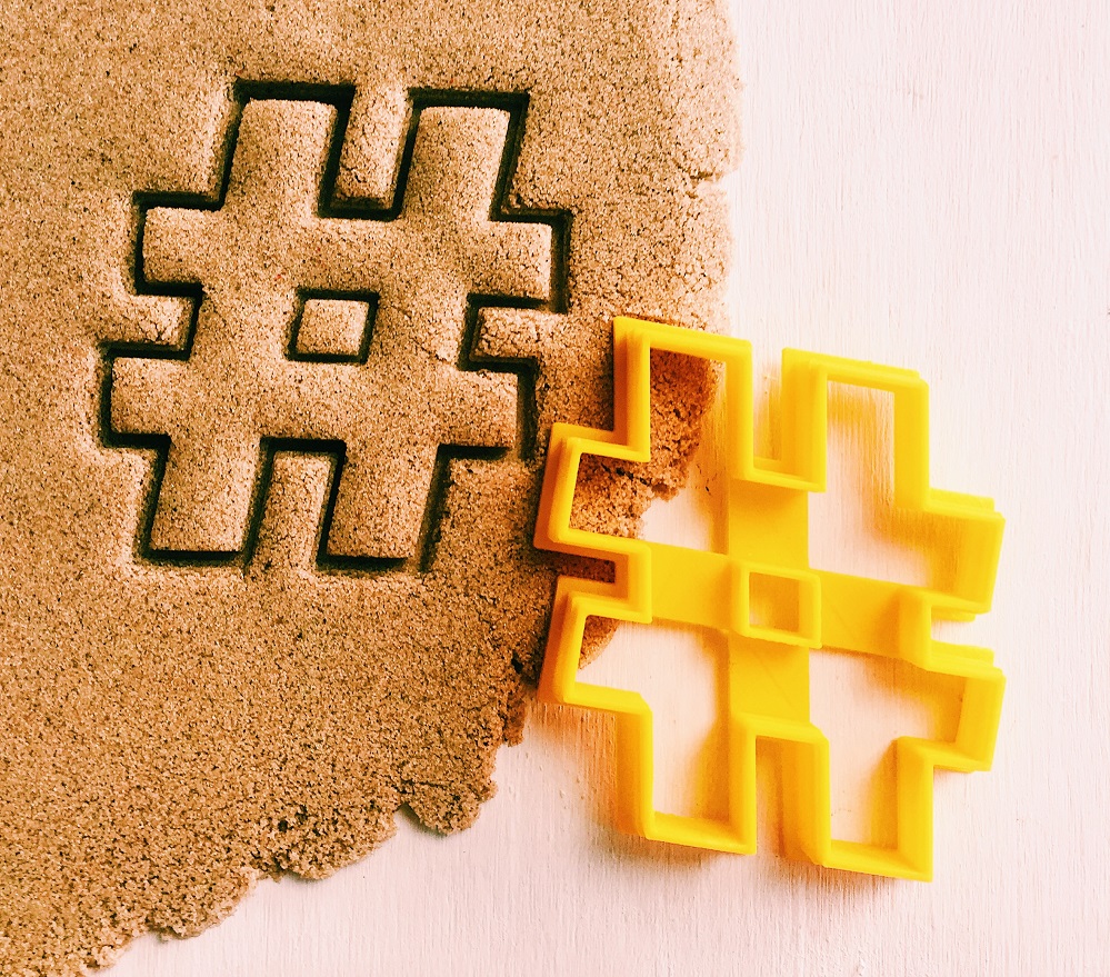 Hashtag Cookie Cutter